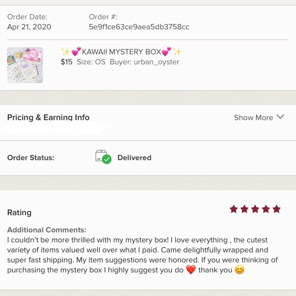 ✨💕KAWAII MYSTERY BOX💕✨ - Picture 6 of 7